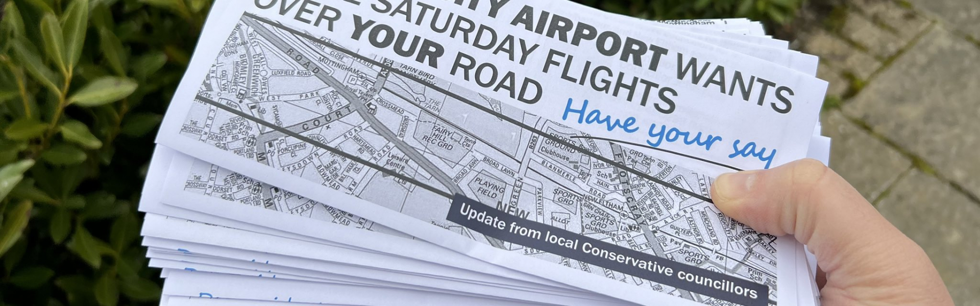 Opposing London City Airport's additional flight proposals