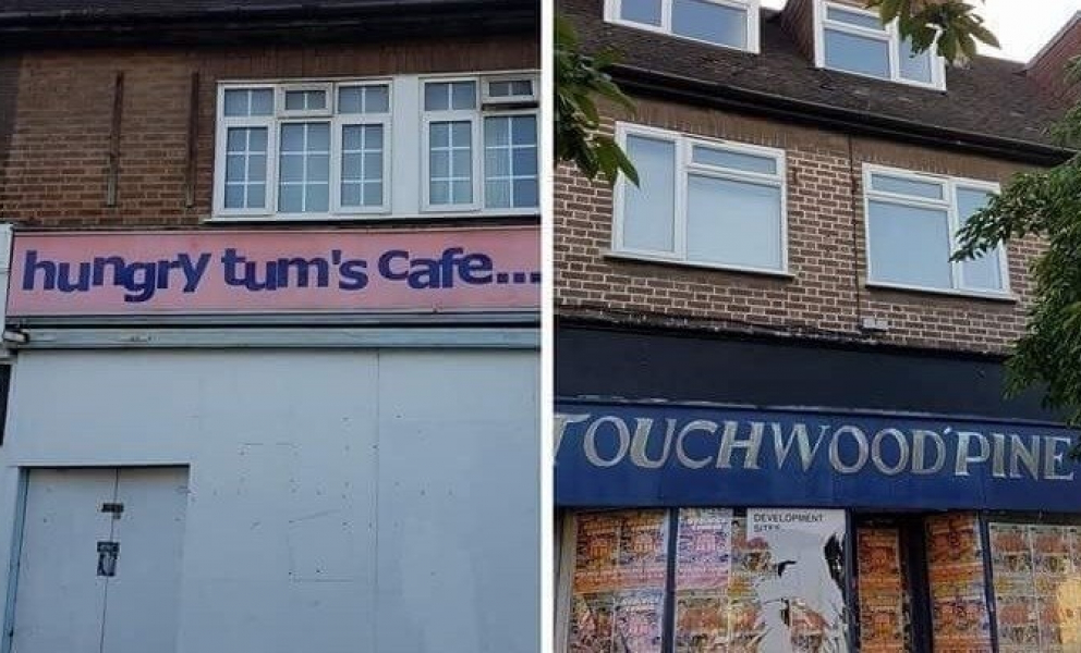 Hungry Tums and Touchwood Pine, New Eltham