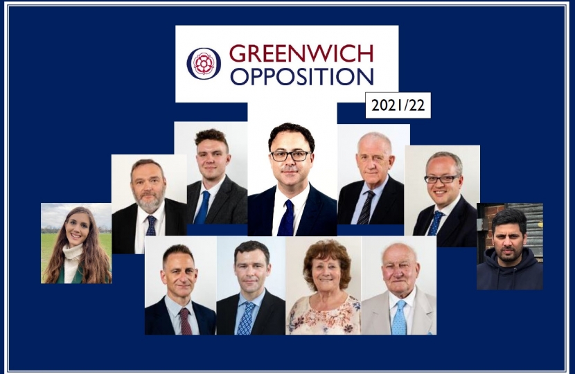 Greenwich Opposition spokespeople