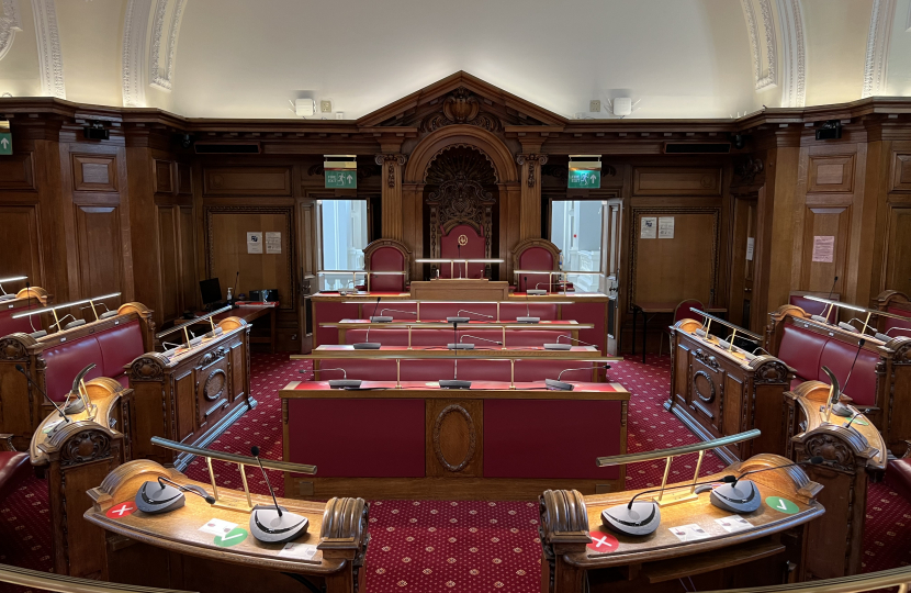 Greenwich council chamber