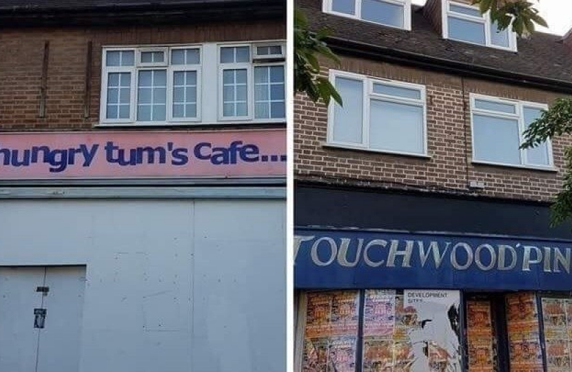 Hungry Tums and Touchwood Pine, New Eltham