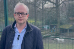 Councillor Matt Hartley at Maryon Wilson Animal Park