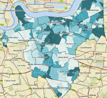 loneliness heat map