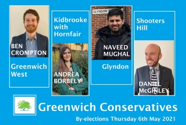 Photos of our by-election candidates.