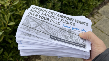 Opposing London City Airport's additional flight proposals